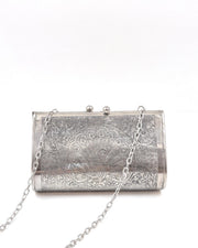 SILVER OXIDISED PURSE